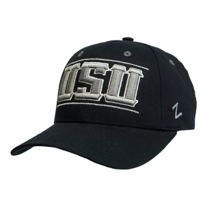 Embroidered USU Aggie Bull Adjustable Navy Hat